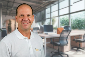 Portraitfoto von Patrick Brüdelin, Berufsmasseur BODYALARM 