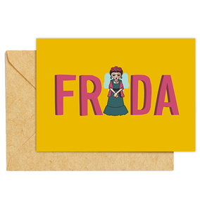 ICONS ICONES FRIDA KAHLO ILLUSTRATIONCARTE / CREATION ORIGINALE © Stephanie Gerlier / T FOR TIGER