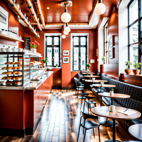 Bistro von innen