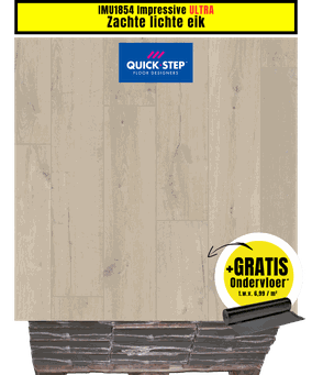 IMU1854 Zachte lichte eik LAMINAAT Impressive Ultra