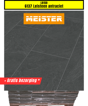 Meister LB150 | 6137 Leisteen antraciet tegellaminaat