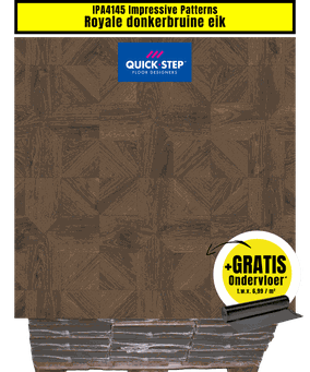 IPA4145 Royale donkerbruine eik LAMINAAT Impressive Patterns