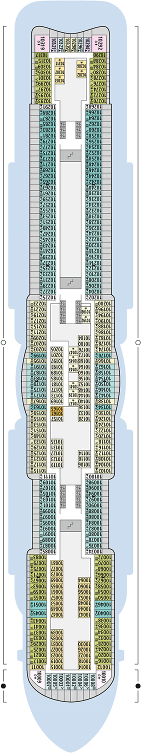 AIDAnova Deck 10 | © AIDA Cruises