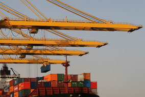 Busy Jebel Ali Port might see less sea-air traffic in future  /  source: JAP