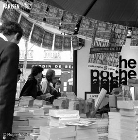 Le livre de poche en bonne place à la fête du livre au plateau Baubourg (photo La Parisienne de Photographie)