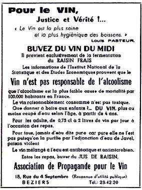 Buvez du vin du midi