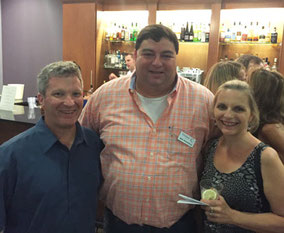 Pre-party at Quality Wine & Spirits