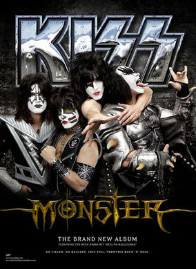 KISS MONSTER TRACK LIST