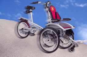 Rollstuhldreirad Van Raam O-Pair 2