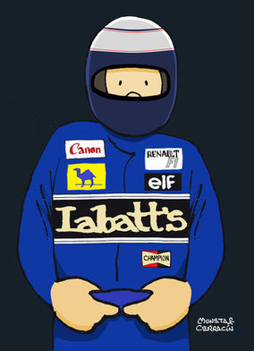 Alain Marie Pascal Prost by Muneta & Cerracín