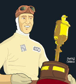 Tazio Nuvolari by Muneta & Cerracín