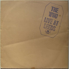 "The Who - Live At Leeds"-Cover mit deutlichen Gebrauchsspuren.