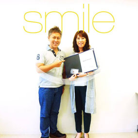 with Mrs.Miyuki Fukumura（2015-07-30）