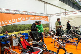 Vielfältiges Dreirad-Sortiment im Dreirad-Zentrum Berlin