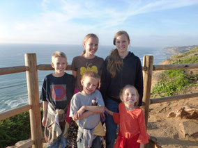 Watching the sunset over the Pacific at Torrey Pines State Park