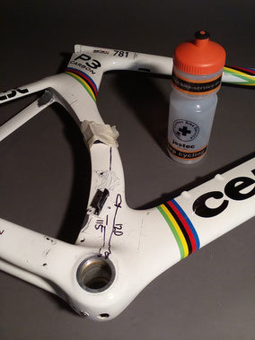 Broken front derailleur clearance