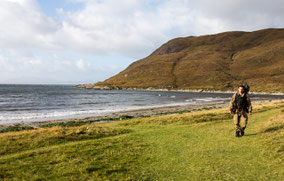 Aufbruch von der Camasunary Bay