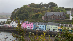 Portree, die größte Stadt der Insel