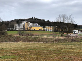 Aufnahme des Krankenhauses (Foto: Eric Spaniol)