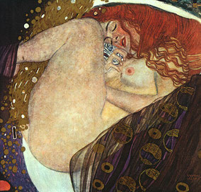 Gustav Klimt: Danae, Wikimedia Commons (gemeinfrei)