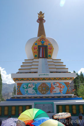 The Stupa of the Descent from Tushita Heaven