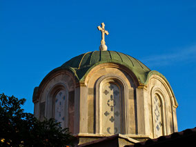 Kirche "Treis lerarches" in Stemnitsa