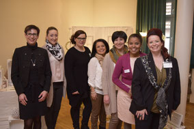Von links: Heike Hörning, Selina Scherrmann, Nicole Rummel, Katharina Rathmann, Swetlana Trippel-Bifeld, Gloria Guimaraes, Liane Kaiser