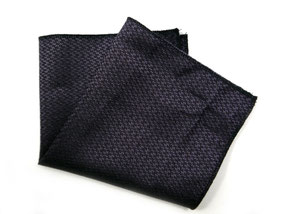 Einstecktuch lila schwarz elegant