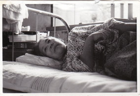 　母が子宮がんの末期で中央病院に入院