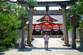 　富山市　護国神社　（着：6月4日　13：20）