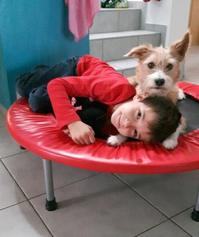 Christopher mit Loki