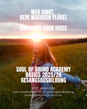Gesangsausbildung Salzburg Henndorf Stimme Gesang Gitarre