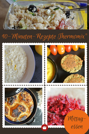 Kochen für #Faule - #Blitzrezepte - nur 10 Minuten Arbeitszeit - Thermomixrezepte