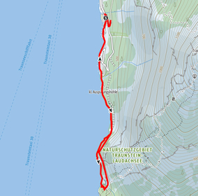 Miesweg am Traunsee