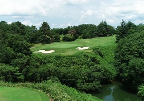 北神戸ゴルフ場 (名物ホール) 南コース 8番 PAR3