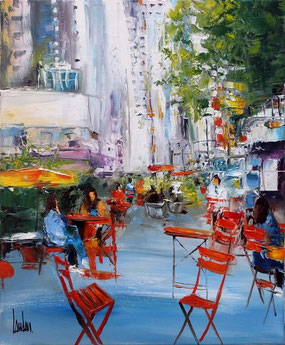 "Café express" - 46x38 - vendue