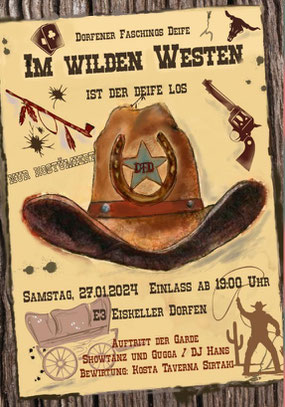 DJ JUAN - Faschingsball 2024 in Dorfen im E3 Eiskeller