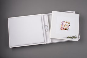Complete Album Set in Kunstleder mit Acrylfenster