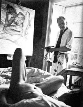 ©Lucian Freud - "Portrait nu (6)"