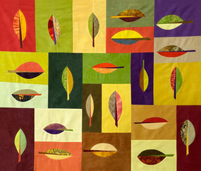 Autumn Leaves (not yet quilted)