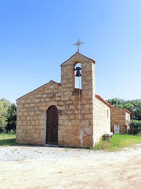 Sartène - Chapelle Saint-Marc - hameau de Serragia - cliché Clochers de France