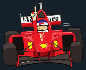Michael Schumacher by Muneta & Cerracín
