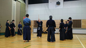 剣道形の稽古