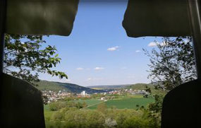 Christus-Silhouette, Bad Kissingen, Weg der Besinnung