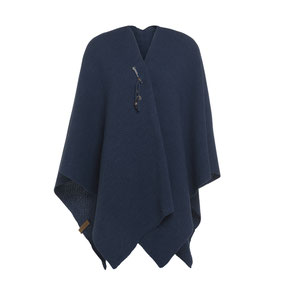 Jeans blauwe omslagvest Jazz, Knit Factory