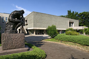 国立西洋美術館 常設展はゆっくり観れます!前庭にはロダンがいっぱい。