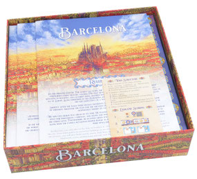 folded space insert organizer barcelona passeig de garcia board&dice