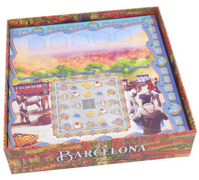 folded space insert organizer barcelona passeig de garcia board&dice
