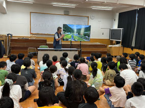 川崎市立平間小学校へ出前授業