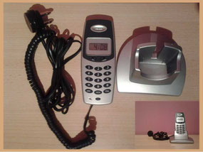 Telefono Fisso Tipo cordless € 15 comprese spese di spedizione con corriere